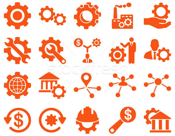 Stock photo: Settings and Tools Icons