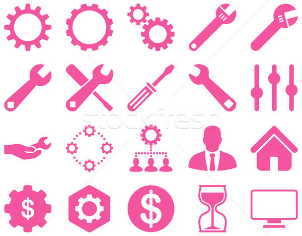 Stock photo: Settings and Tools Icons