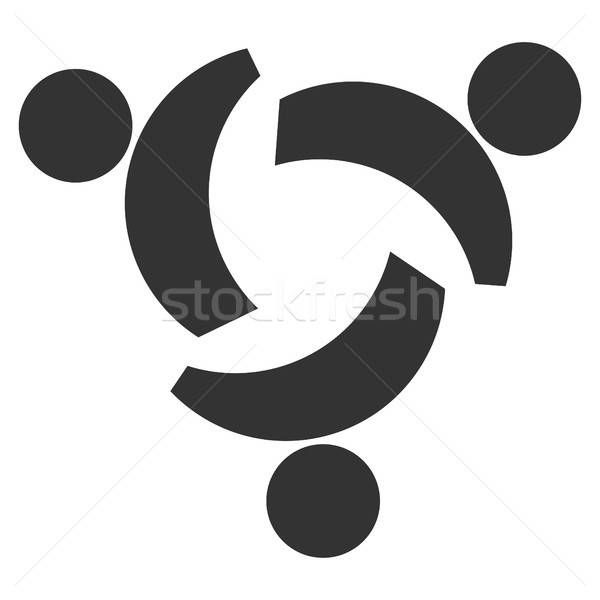 Gemeenschap icon vector pictogram stijl grafische Stockfoto © ahasoft