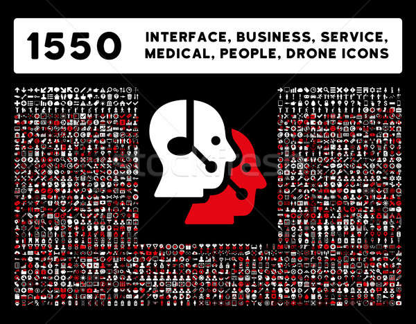 Interface business tools mensen medische Stockfoto © ahasoft