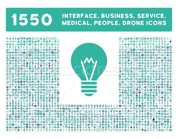 Interfaccia business strumenti persone medici Foto d'archivio © ahasoft