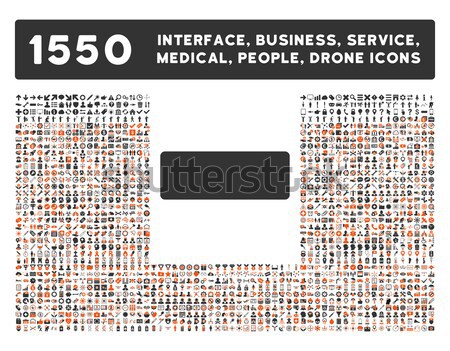 índice icono más interfaz negocios herramientas Foto stock © ahasoft