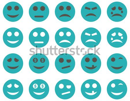 Emotion mobile tablet icons Stock photo © ahasoft