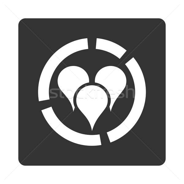 Geo diagram icon Stock photo © ahasoft