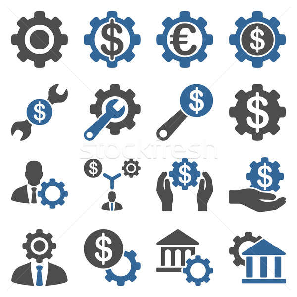 Foto stock: Financieros · herramientas · opciones · estilo · símbolos