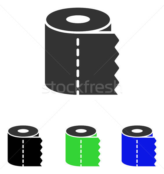 Toilettenpapier Rollen Vektor Symbol Piktogramm Illustration Vektor Grafiken C Victor Ivlichev Ahasoft Stockfresh