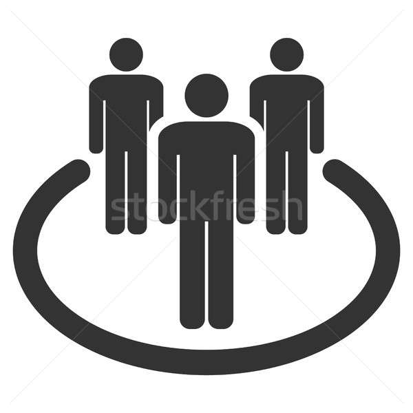 Community Raster Icon Stock photo © ahasoft