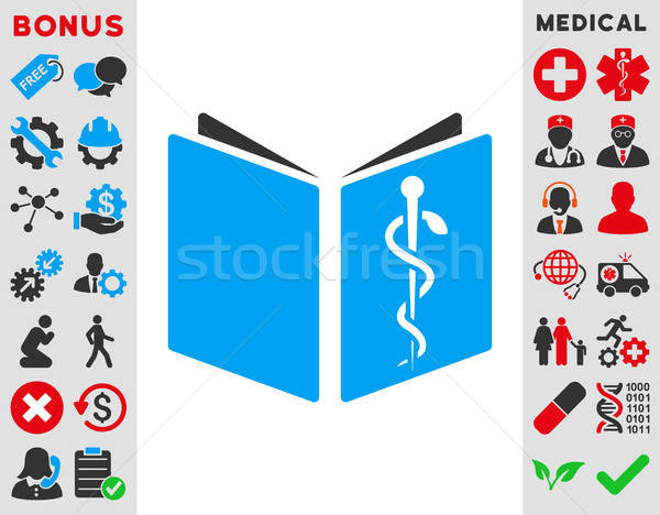 Drug Handbook Icon Stock photo © ahasoft