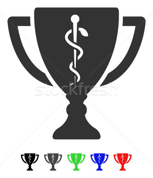 Stock photo: Medical Cup Flat Icon