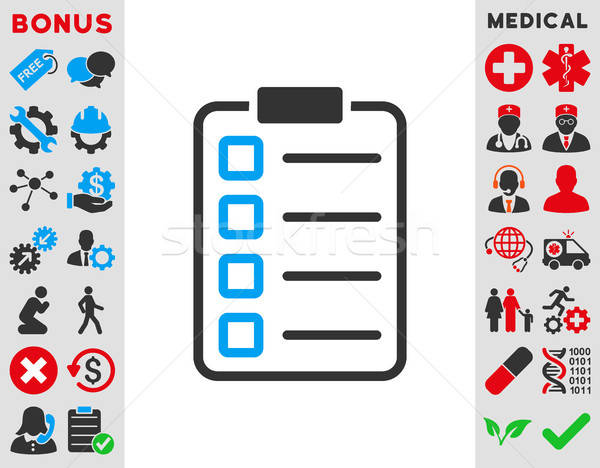 Test Form Icon Stock photo © ahasoft