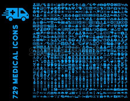 笑顔 ギア ツール 地図 携帯 アイコン ストックフォト © ahasoft