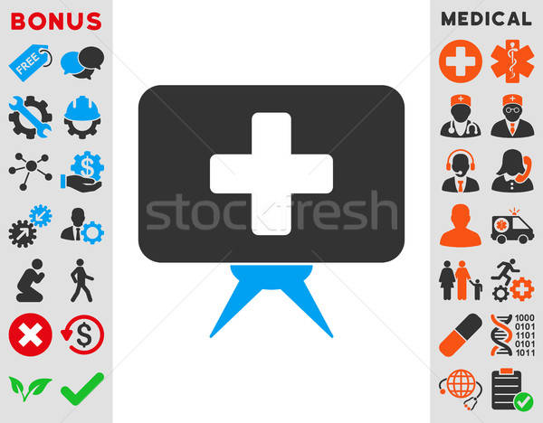 Health Care Presentation Icon Stock photo © ahasoft