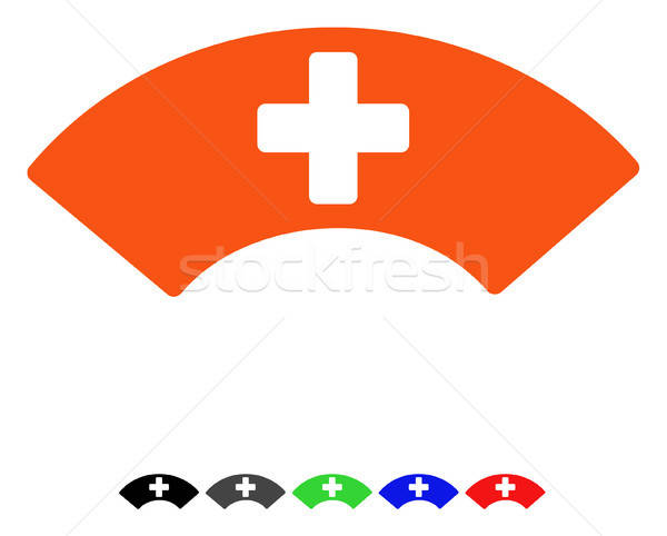 Medical Visor Flat Icon Stock photo © ahasoft