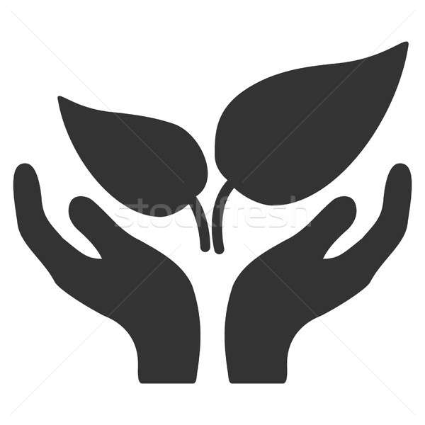 Eco Startup Raster Icon Stock photo © ahasoft
