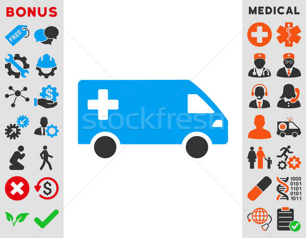Emergency Van Icon Stock photo © ahasoft