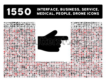 Index Icon and More Interface, Business, Tools, People, Medical, Awards Flat Glyph Icons Stock photo © ahasoft