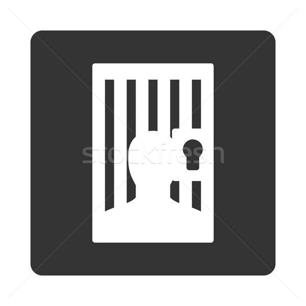 тюрьмы икона стиль белый серый цветами Сток-фото © ahasoft