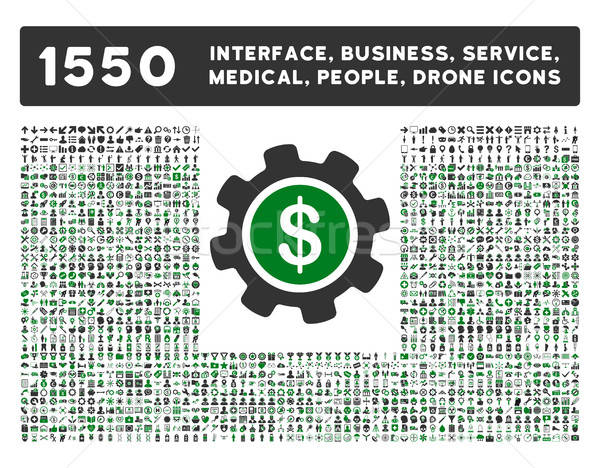 Stock photo: Interface, Business, Tools, People, Medical, Awards Vector Icons