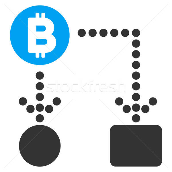 Bitcoin icoană vector pictograma cerere web design Imagine de stoc © ahasoft