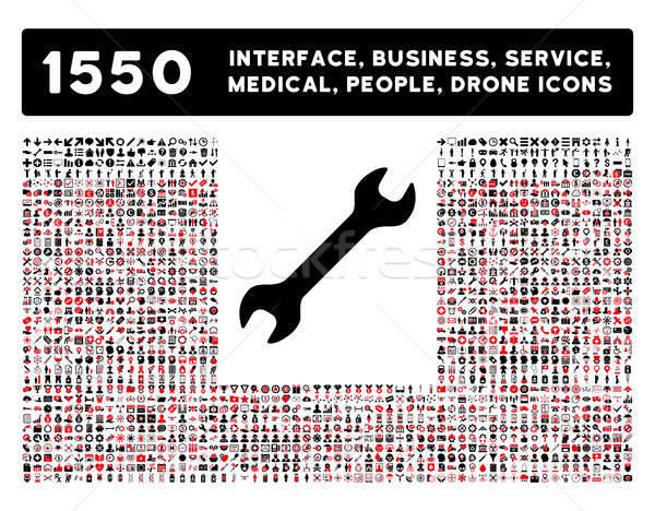 Interfaccia business strumenti persone medici Foto d'archivio © ahasoft