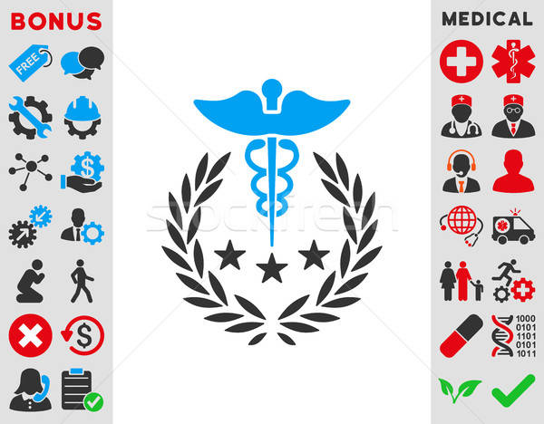 Caduceus Logo Icon Stock photo © ahasoft