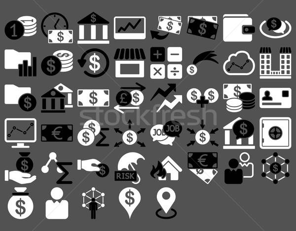 Business Icon Set Stock photo © ahasoft