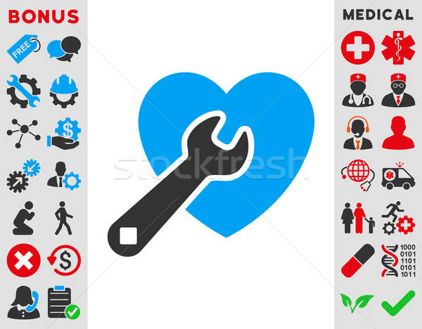 Heart Repair Icon Stock photo © ahasoft