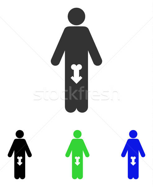 Masculino vetor ícone ilustração estilo icônico Foto stock © ahasoft