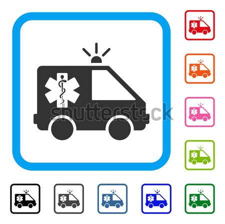 Auto icon bitcoin smart contract Stockfoto © ahasoft