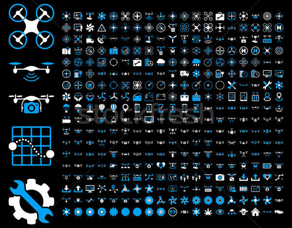 Aire herramientas iconos 365 herramienta Foto stock © ahasoft