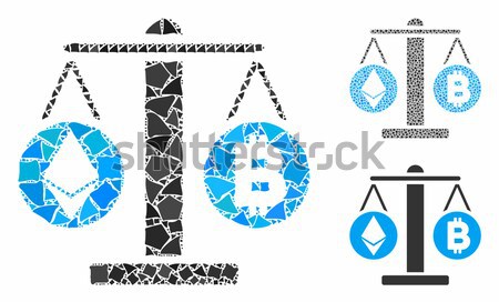Ethereum Drone Flat Icon with Clip Art Stock photo © ahasoft