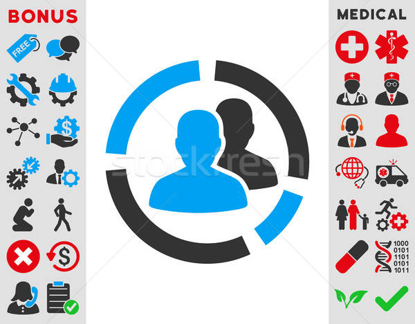 [[stock_photo]]: Patient · diagramme · icône · vecteur · style · symbole