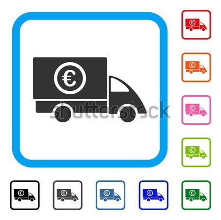 Remote Control Van Framed Icon Stock photo © ahasoft