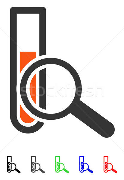 Chemical Test Flat Icon Stock photo © ahasoft