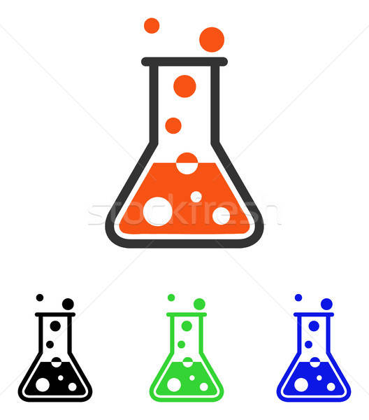 Boiling Liquid Flat Vector Icon Stock photo © ahasoft