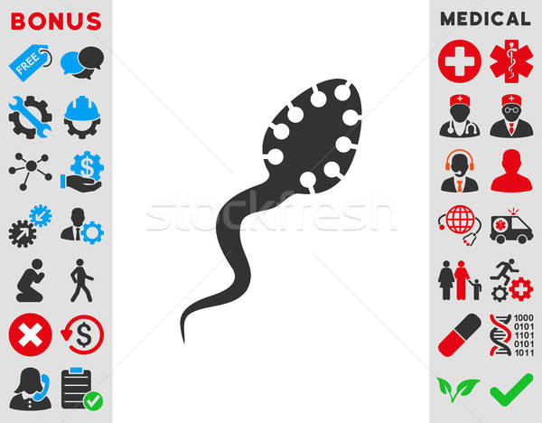 Infectious Microbe Icon Stock photo © ahasoft