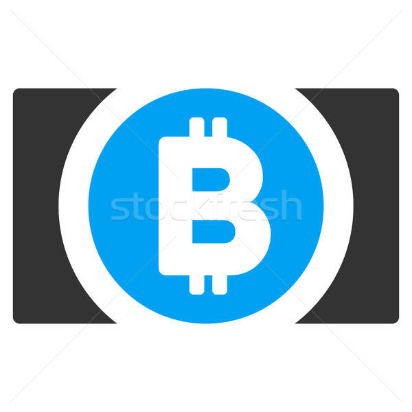 Bitcoin Cash Flat Icon Stock photo © ahasoft