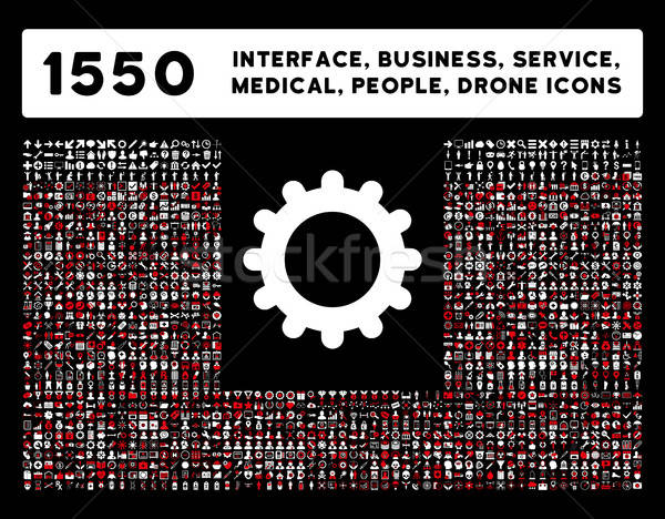 Interface negócio ferramentas pessoas médico Foto stock © ahasoft