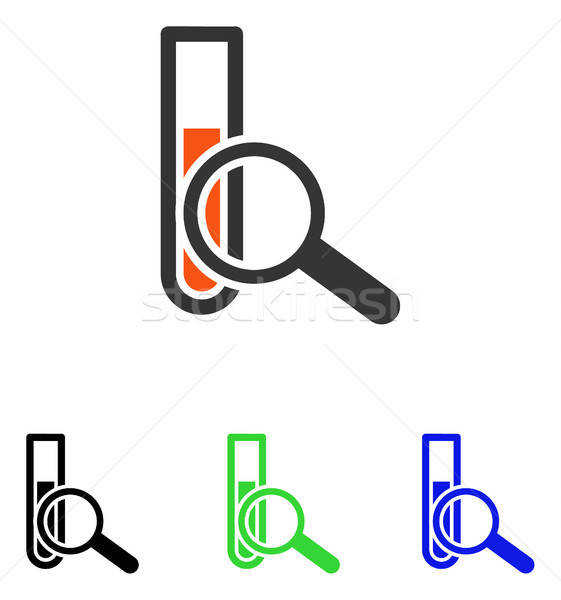 Chemical Test Flat Vector Icon Stock photo © ahasoft
