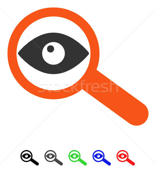 Investigate Flat Icon Stock photo © ahasoft