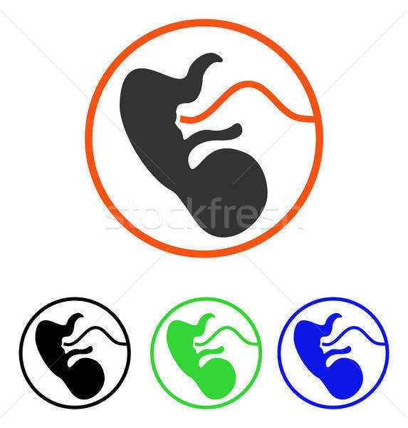 Zwangerschap vector icon illustratie stijl Stockfoto © ahasoft