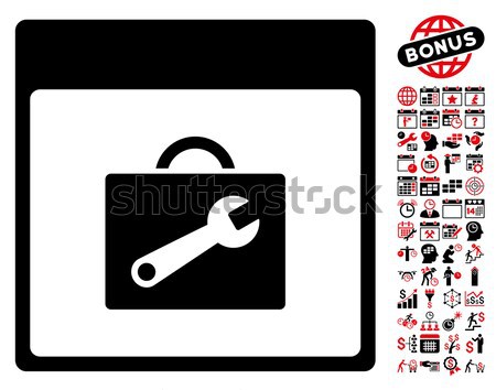Caixa de ferramentas vetor ícone ilustração estilo icônico Foto stock © ahasoft