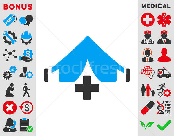 Filed Hospital Icon Stock photo © ahasoft