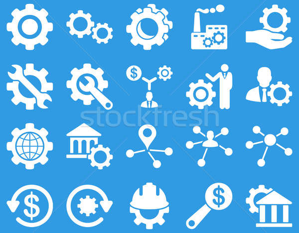 Settings and Tools Icons Stock photo © ahasoft