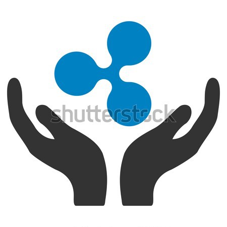 Sperma zorg handen icon vector gekleurd Stockfoto © ahasoft