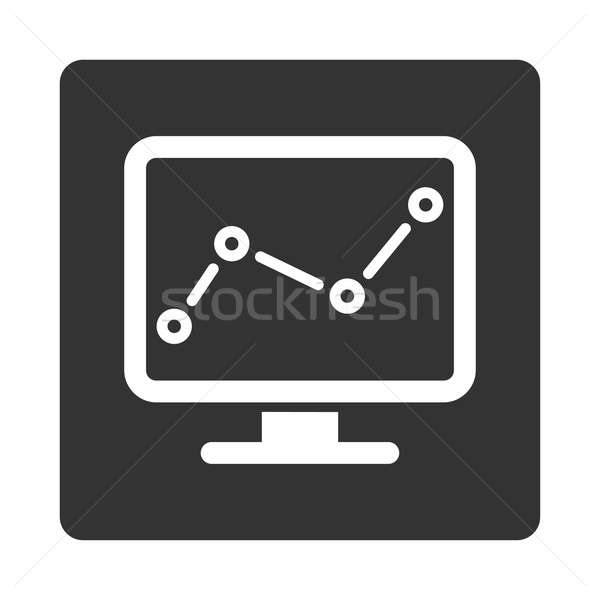 Monitoring icon Stock photo © ahasoft