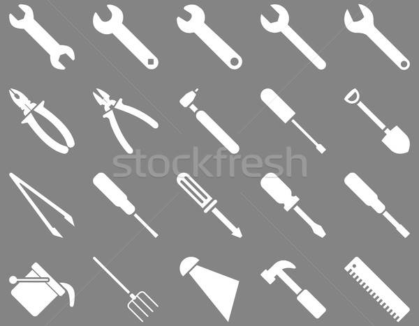 Equipment and Tools Icons Stock photo © ahasoft
