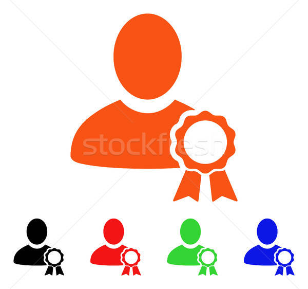 User Seal Stamp Vector Icon Stock photo © ahasoft
