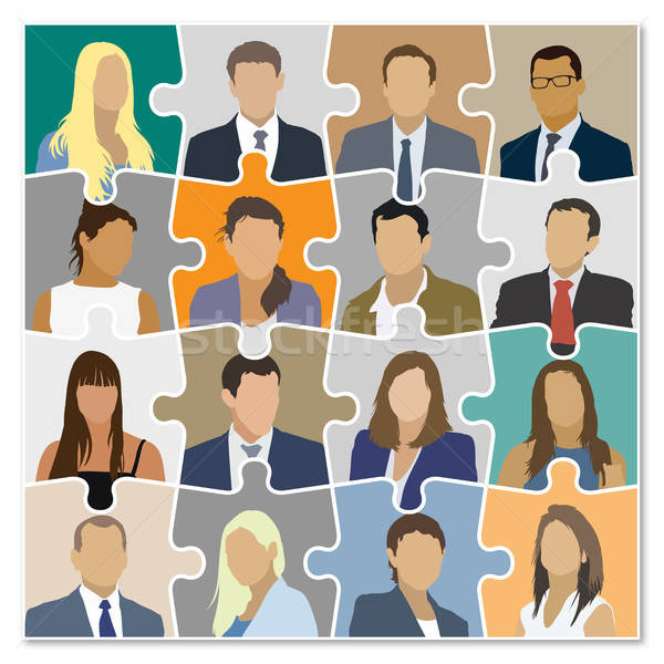 Jigsaw puzzle Stock photo © Aiel
