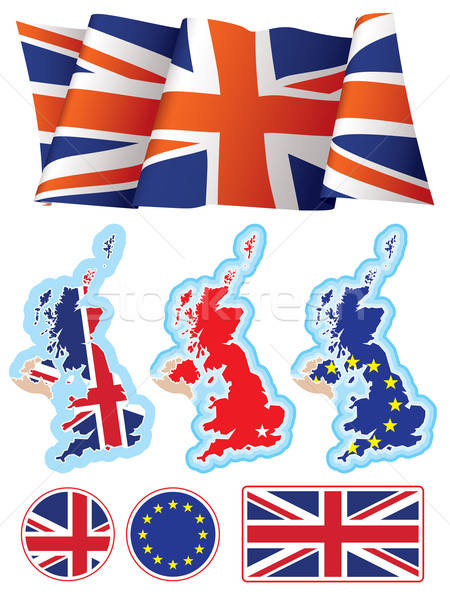 Photo stock: Royaume-Uni · ensemble · britannique · design · vecteur